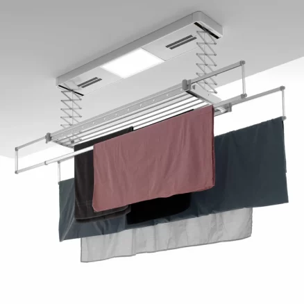 Foxydry Pro: The Ultimate Ceiling-Mounted Electric Drying Rack Solution Warm Ventillation 12
