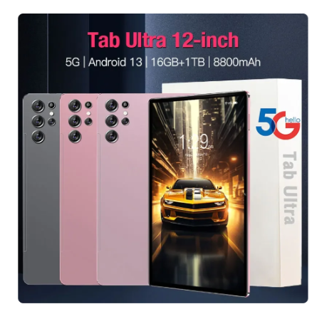 New Original 5G Tab Ultra Tablets 12inch Tablet Dual SIM Dual WIFI Android Tablet PC unlocked GPS Tablets Global Version 4G Pad 2