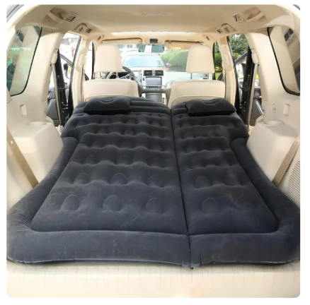 Camping Mattress For Car Sleeping Bed Travel Inflatable Mattress Air Bed For Car Universal SUV Extended With Two Air Pillows 10