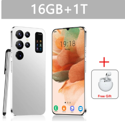 2024 Original S24 Ultra Smartphone 5G 7.0HD 16G+1T Dual Sim Cellphones Android Cell Phone Face Recognition 7000mAh Mobile Phone 12