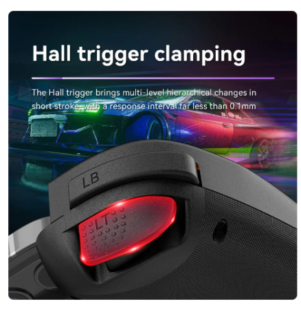 Hot Sale D8 Telescopic Gaming Controller Streaming Gamepad for Tablet Android iOS PS3 PS4 Switch PC Joystick with Hall Trigger 14