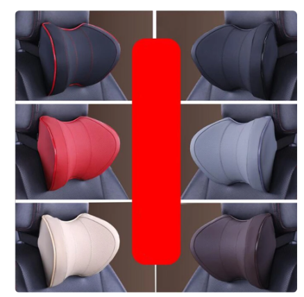 Car Seat Head Neck Rest Massage Auto Pillow Space Memory Neck Headrest Car Vehicular Pillow Seat Headrest Accessories - Image 14