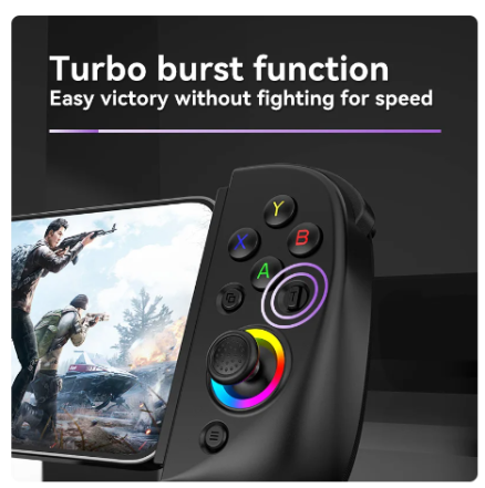 Hot Sale D8 Telescopic Gaming Controller Streaming Gamepad for Tablet Android iOS PS3 PS4 Switch PC Joystick with Hall Trigger 17