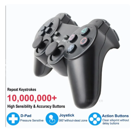 Wireless Vibrating Gamepad for Sony ps2 Gaming Controller for Playstation 2 Joystick for PC Joypad USB Game Controler 3