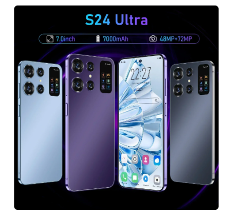 2024 new s24 Ultra smartphone 5g original 7.0 inch mobile phones 16GB+1TB global smartphone android13 free shiping cell phones 3