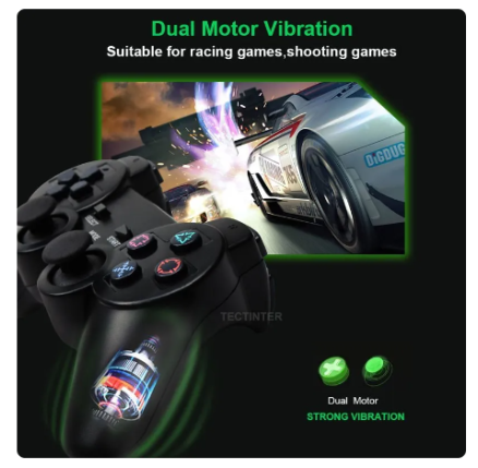 Wireless Vibrating Gamepad for Sony ps2 Gaming Controller for Playstation 2 Joystick for PC Joypad USB Game Controler 4