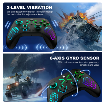 Wireless 2.4G For SWITCH/Xbox One/Series S/X Gamepad For Android/Windows PC Control Controller For Wegame/Steam Game Joystick 5