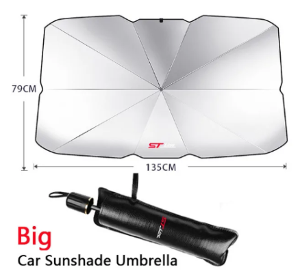 Car Sunshade Umbrella Car Front Window Sunshade Cover For Ford ST STLine Focus x 2 3 Kuga FIESTA MONDEO 5