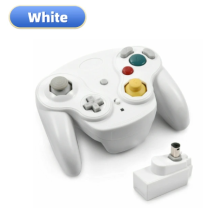 5 Colors Wireless Gamepad Controller for NGC game console with 2.4G Adapter Gamepads Joystick for GameCube Video Game Console 6