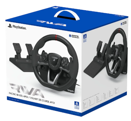 Hori RWA Racing Wheel Apex Controller PS4 & PS5 And PC / Fully Programmable Functions / Central Clamping System 6