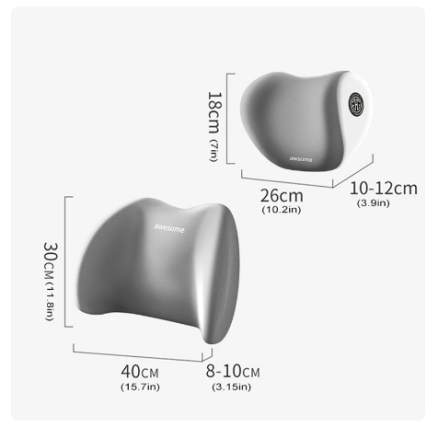 Four Seasons General Motors Seat Cushion High Quality Memory Cotton Headrest Cervical Spine Pillow Waist Cushi Neck Protection 16