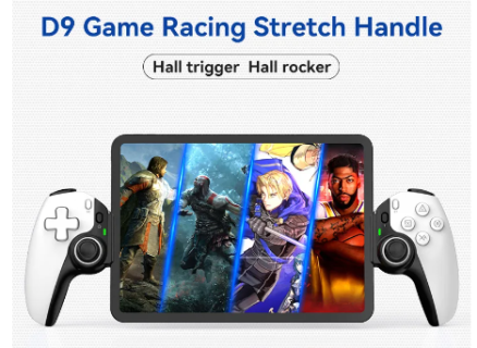 D9 Mobile Phone Stretching Game Controller Wireless Bluetooth PC Tablet For Switch/PS3/PS4 Dual Hall Somatosensory Controller 7