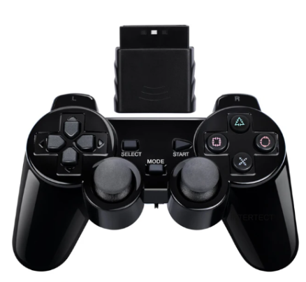 Wireless Vibrating Gamepad for Sony ps2 Gaming Controller for Playstation 2 Joystick for PC Joypad USB Game Controler 8