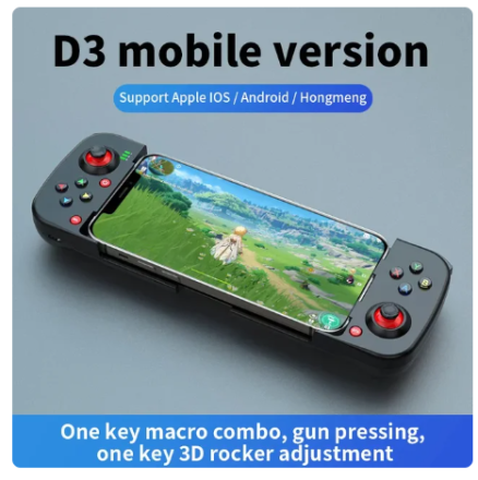 Wireless BT 5.0 Stretchable Game Controller For Mobile Phone Android IOS Gamepad Joystick Eat Chicken Gamepad for PS4 Switch PC 8
