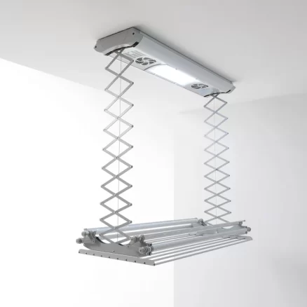 Foxydry Air: Remote Controlled, Adjustable Ceiling Electric Drying Rack 10