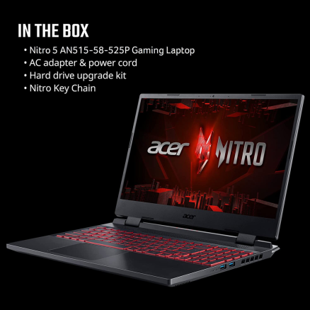 Acer Nitro 5 AN515-58-525P Gaming Laptop | Intel Core I5-12500H | RTX 3050 11