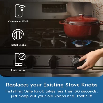 Smart Stove Knob - Remote Control, Safety Features, Easy Installation 2