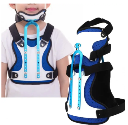 Children Posture Corrector Kid Neck Head Correction Brace Cervical Fixation Support Protector Pad Pain Relief Support 1