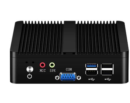 XCY Fanless Mini PC Intel Celeron J1900 Quad-Cores 2.0GHz 2x RS232 2x LAN Windows 10 Linux Embedded IoT Industrial Computer 3