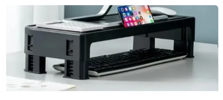 Monitor Stand Riser Computer Stand Desk Organizer Extender Heightened Shelf For Laptop PC Keyboard Printer PS4 3