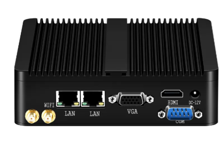 XCY Fanless Mini PC Intel Celeron J1900 Quad-Cores 2.0GHz 2x RS232 2x LAN Windows 10 Linux Embedded IoT Industrial Computer 4