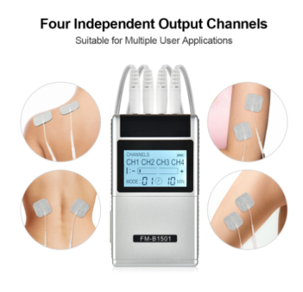 15 Modes TENS Therapeutic Massager EMS Neuromuscular Stimulator Digital Pulse Electronic Low-Frequency Physiotherapy Instrument 5