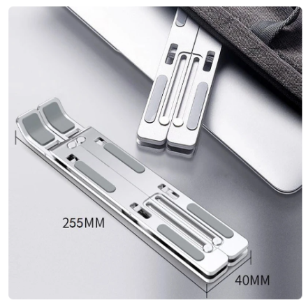 Aluminum Alloy Portable Laptop Stand for MacBook Air Notebook Foldable Tablet Bracket Laptop Holder Bracket Laptop Stand 3