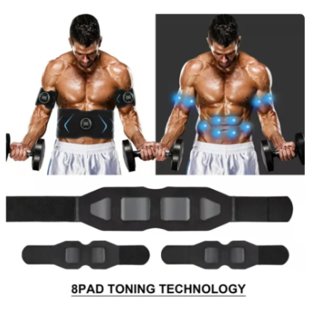 Abdominal Fitness Instrument Fitness Equipment Touch Screen Abdominal Band EMS Technology Portable Fitness Equipment Exercise 5