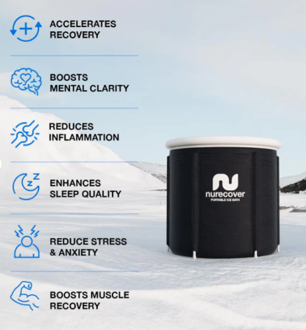 Nurecover Pod: The Ultimate Portable Ice Bath for Recovery and Performance 6