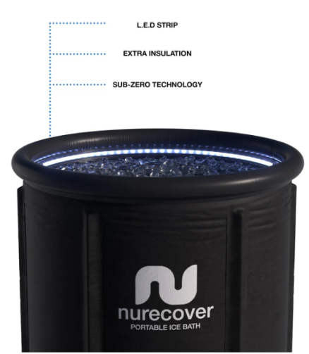 NuRecover Pod2 - The Ultimate Portable Ice Bath for Rapid Recovery 6