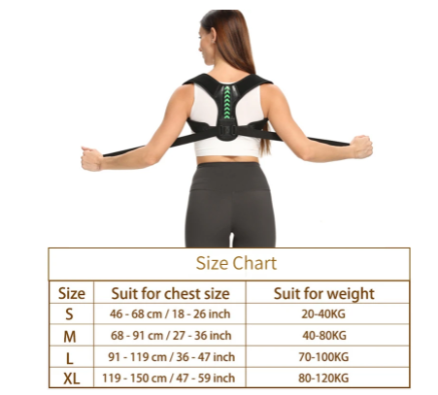 Adjustable Back Shoulder Posture Corrector Belt - Clavicle Spine Support for Reshape, Home, Office, Sport - Upper Back and Neck Brace 6