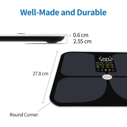 Lescale F4 Household Smart Body Fat Scale - Precision Health Tracking for Your Family 6