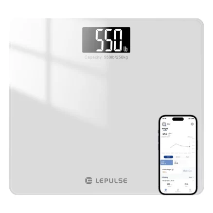 Lescale S5 Extra-High Capacity Digital Bathroom Scale - Precision Weighing for All Body Types 1