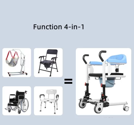 Patient Manual Transfer Lift Home Care Bed Wheelchair Shift Lifting Chair Elderly Disabled Nursing Transport Moving Lifter 3