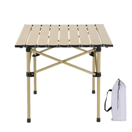 Camping Folding Portable Table Long Egg Roll Table Camping Equipment Aluminum Alloy Camping Desk Outdoor BBQ Picnic Table 1