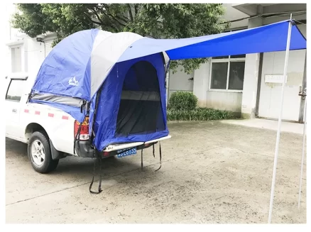 Truck Bed Tent Waterproof Pickup Car Tailgate Double Layers Self-driving Tour Outdoor Camping 190T Flame Retardant 170Cm Height 1