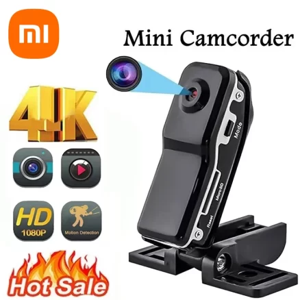 HD Mini DV Camera Body Camcorder Portable Nanny Security Cam Mount Video Record Small Sports Car Cam For Home & Office 1